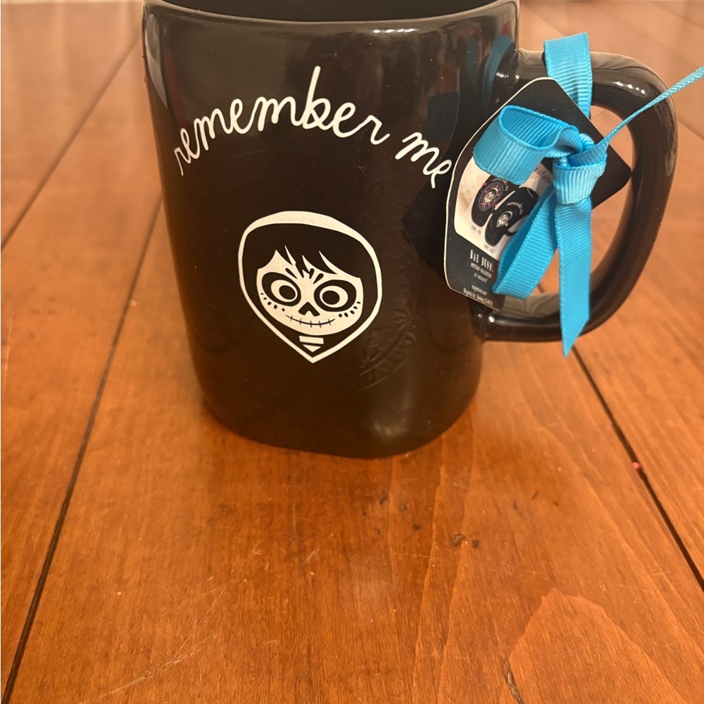 Disney’s Coco Rae Dunn Black Color Changing Mug Dia De Los Muertos